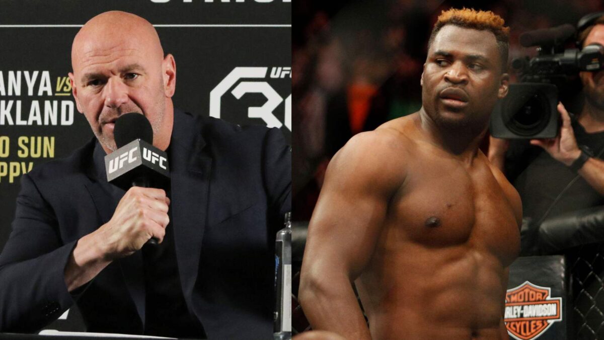 The feud between Francis Ngannou and Dana White 