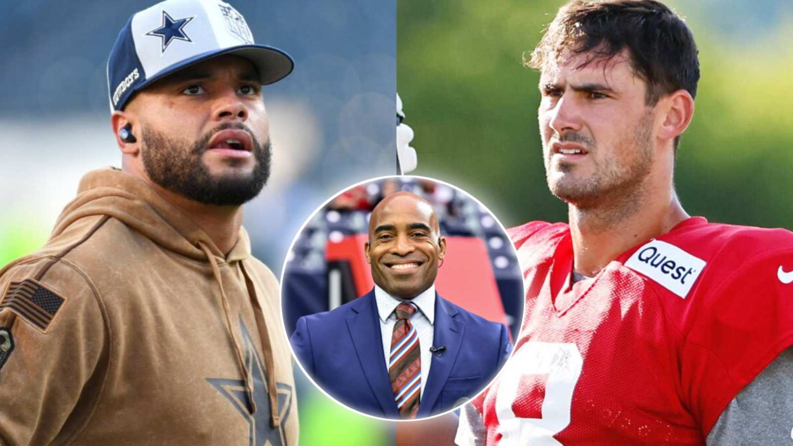 Giants legend Tiki Barber goes against general consensus by admitting he’ll take Daniel Jones over Dak Prescott “100 out of 100 times”