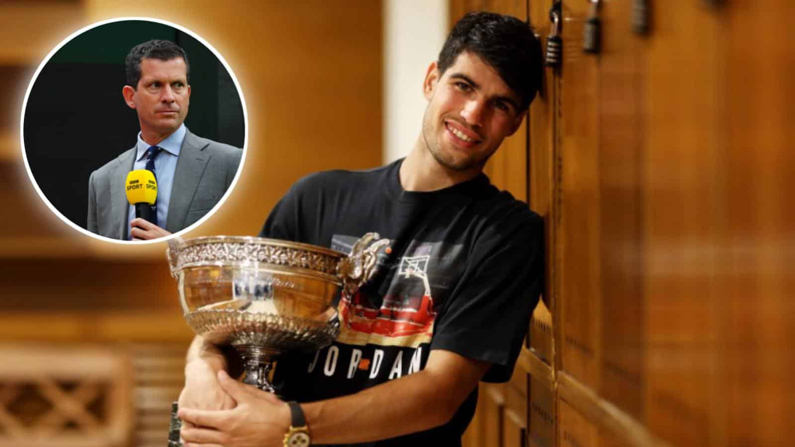 “Is just mind-boggling,” Tim Henman finds Carlos Alcaraz’s achievements at his age unfathomable