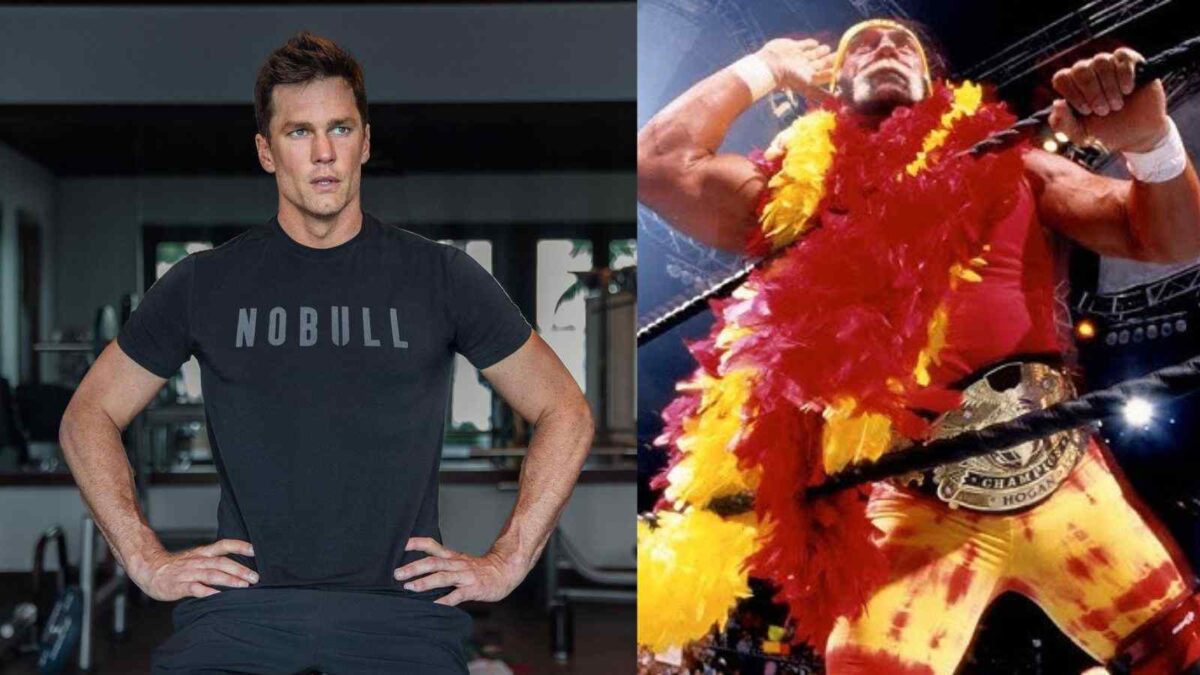 Tom Brady and Hulk Hogan