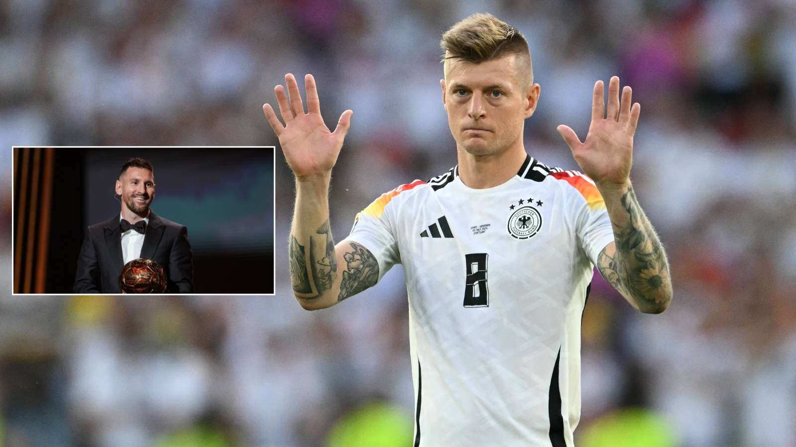 “The one that deserves it will win,” Former Real Madrid man Toni Kroos takes shots at Ballon d’Or and Lionel Messi in recent ceremony