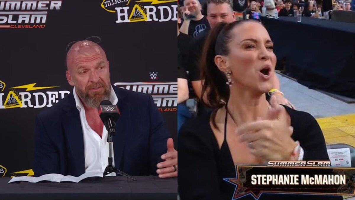 Triple H and Stephanie McMahon