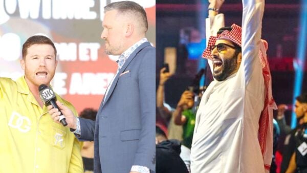 Turki Alalshikh reacts to Canelo Alvarez's statement