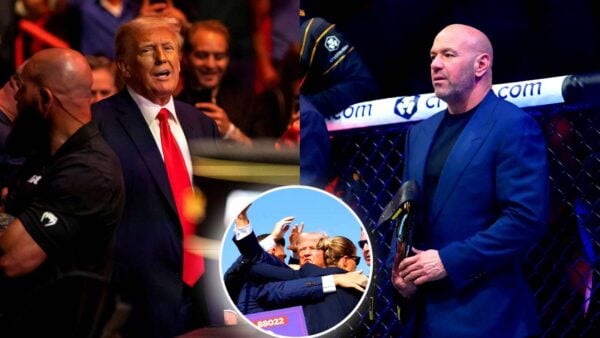 UFC CEO Dana White applauds Donald Trump's courage after rally shootout