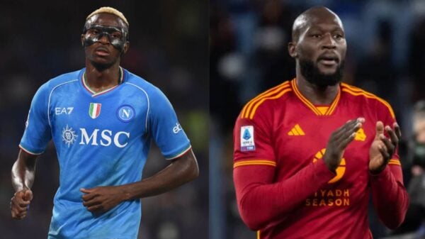 Chelsea and Napoli are close to agreeing on Victor Osimhen and Romelu Lukaku swap deal. (via X)