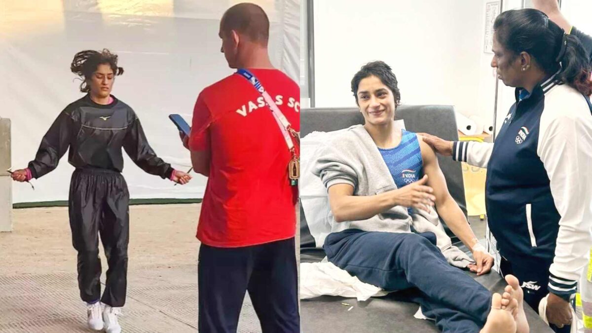 Vinesh Phogat disqualified for being 100 grams over the weight limit despite overnight effort