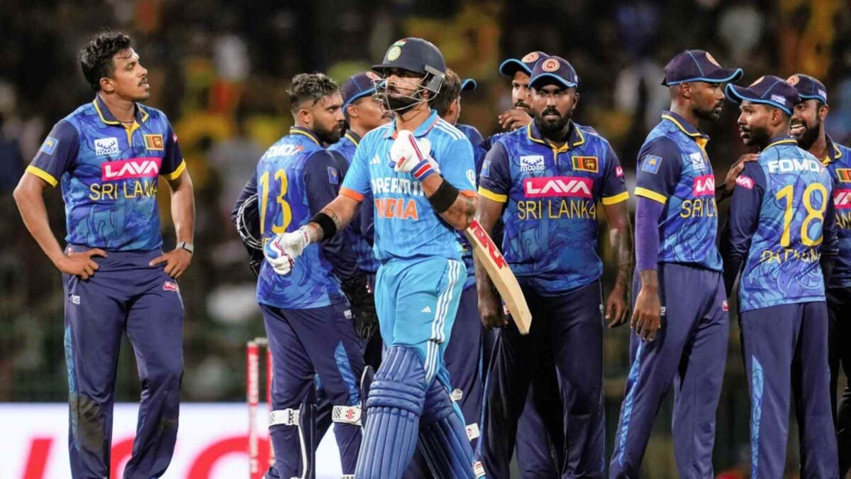 Maheesh Theekshana mocks Team India after series win