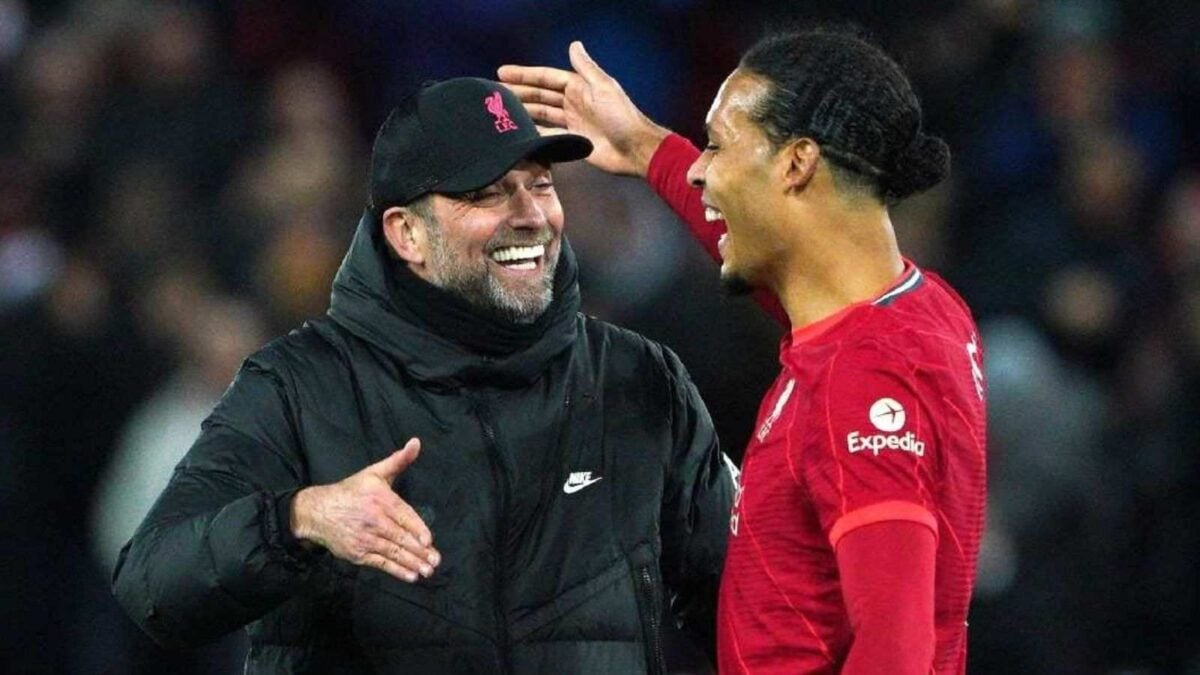 Virgil van Dijk & Jurgen Klopp