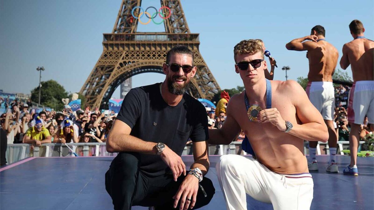 With Leon Marchand winning individual medals, Michael Phelps wants USA Swimming to level up before Los Angeles Olympics