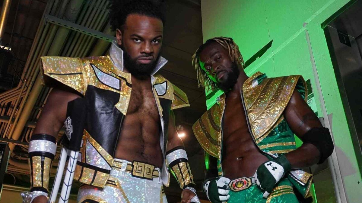 Xavier Woods and Kofi Kingston 