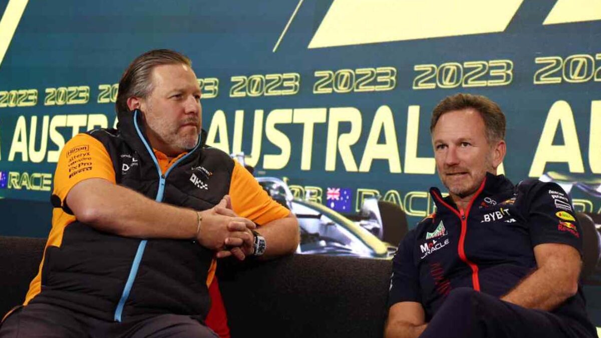 Zak Brown and Christian Horner (via IMAGO)