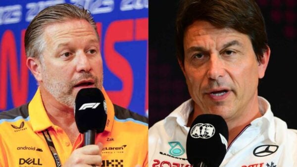 Zak Brown and Toto Wolff