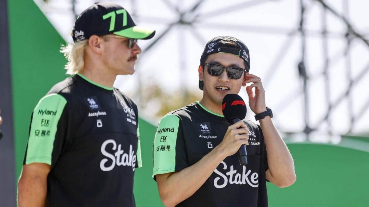 Sauber's Zhou Guanyu and Valtteri Bottas (via IMAGO)