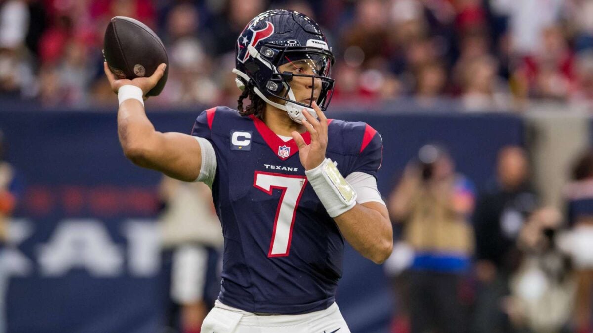 'Animated' CJ Stroud being fired up on sidelines for almost entire preseason game against Bears speaks volumes about his leadership