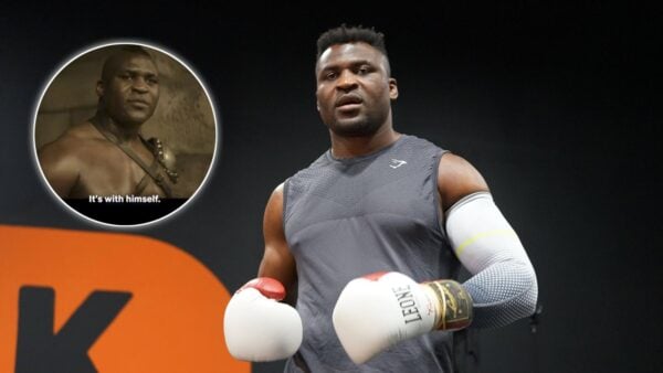 Francis Ngannou plays a gladiator in the new Zack Snyder movie