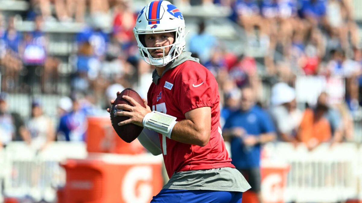 Josh Allen, who earns $43 million per year salary from Bills, breaks silence on whether he feels underpaid amid rising QB market
