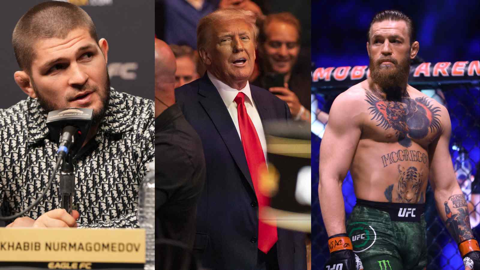  “Campaign ending decision” – Conor McGregor BLASTS Donald Trump for picking Russian Khabib Nurmagomedov as favorite fighter