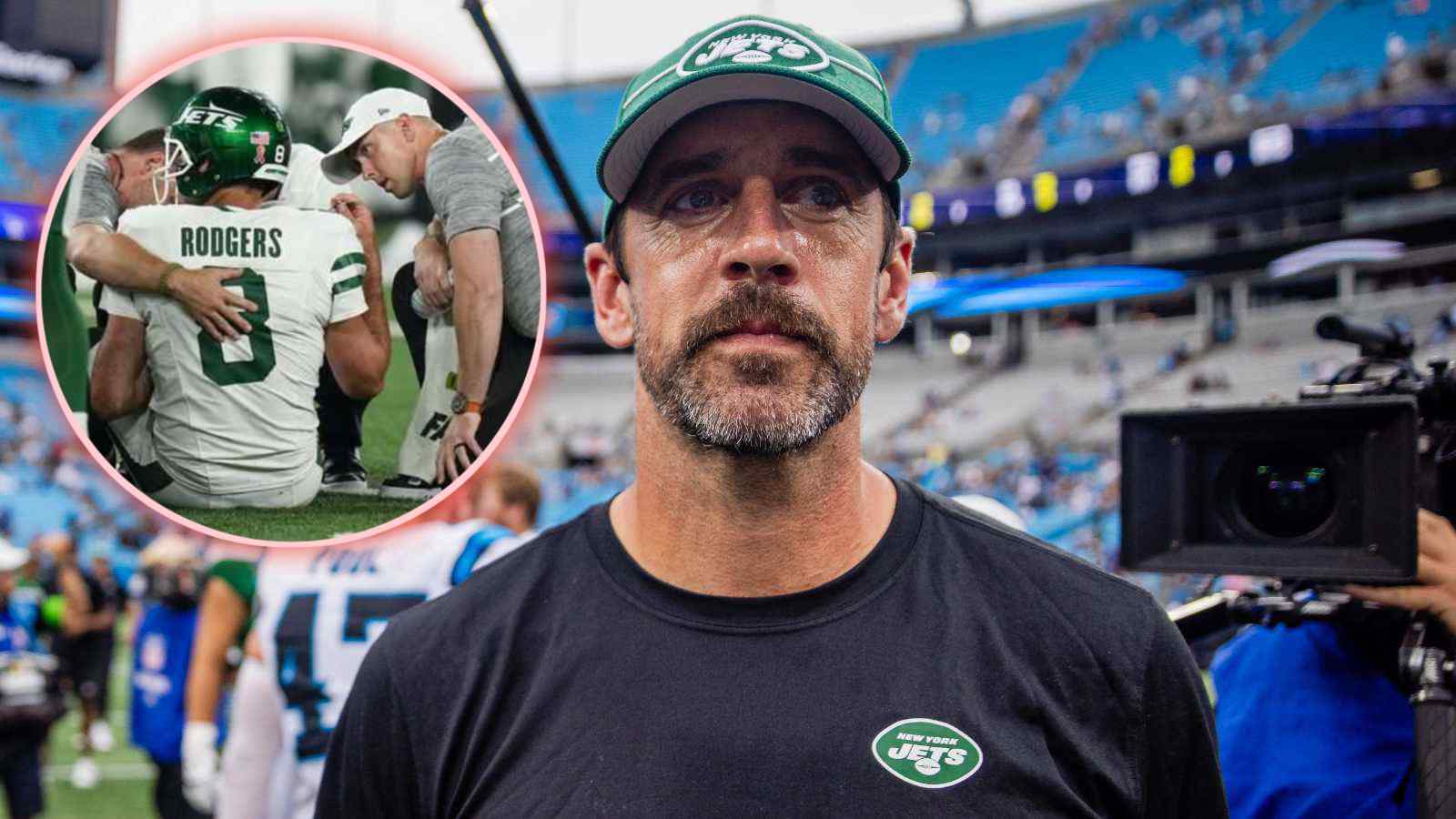 Aaron Rodgers has a hilarious response to being quizzed about his “first win” for the Jets