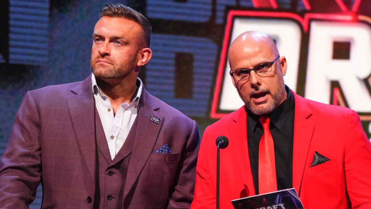 Adam Pearce and Nick Aldis