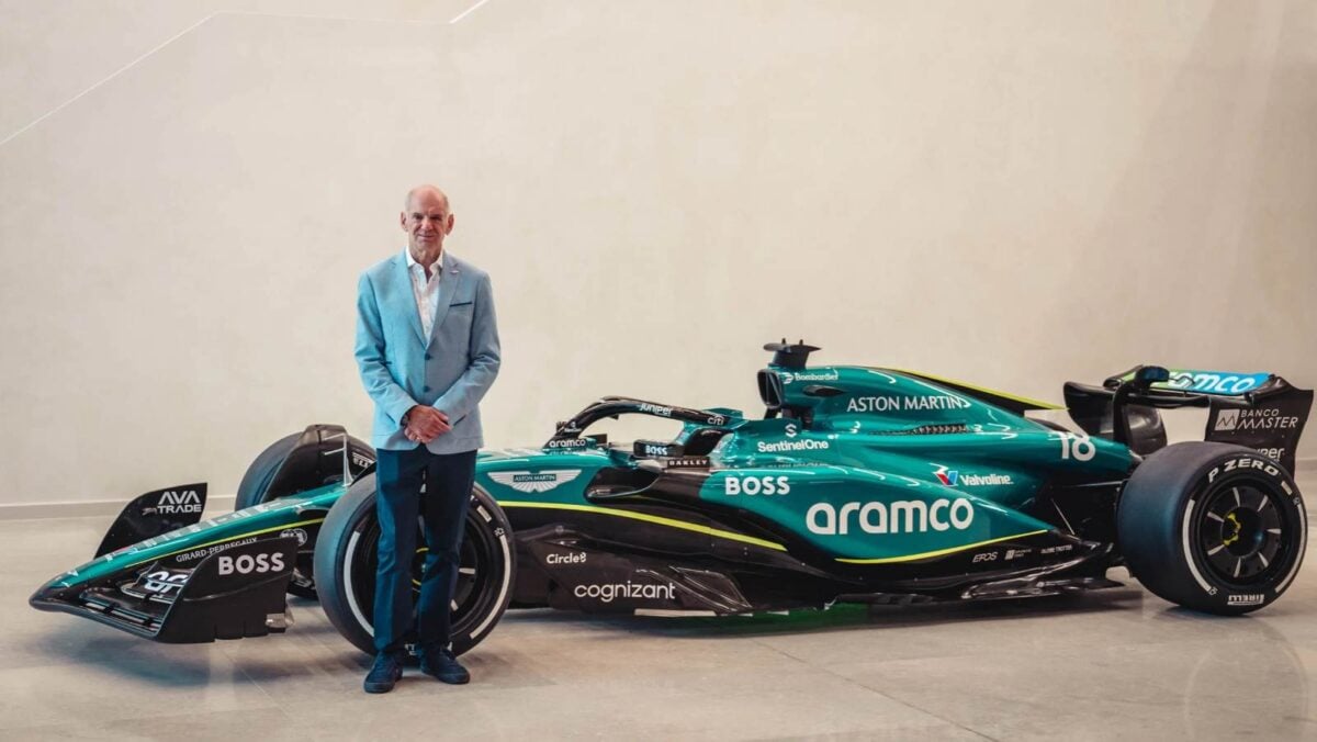 Former Red Bull technical director Adrian Newey and Aston Martin