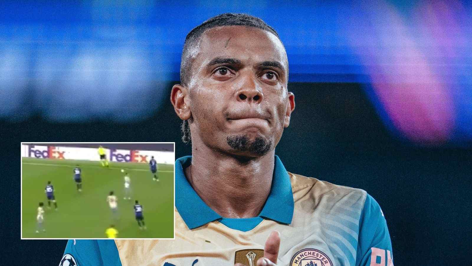 Man City defender Manuel Akanji HILARIOUSLY passes ball to linesman against Inter thinking he’s a teammate