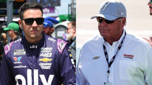 Alex Bowman and Rick Hendrick