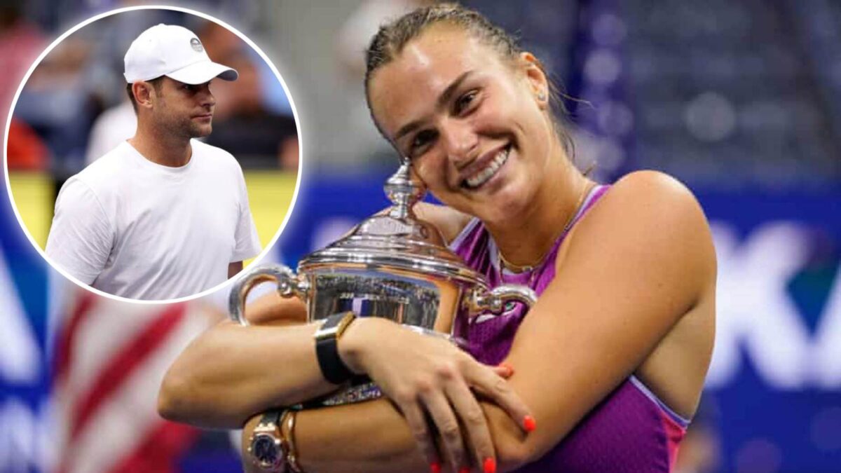 Aryna Sabalenka and Andy Roddick (via The Guardian and The Tennis Gazette)