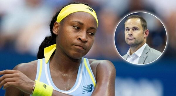 Andy Roddick and Coco Gauff