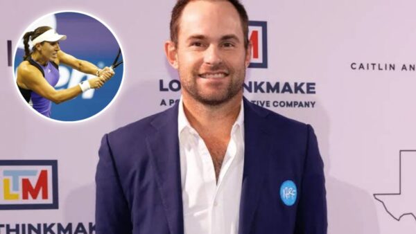 Andy Roddick and Jessica Pegula (The Guardian & Imago)