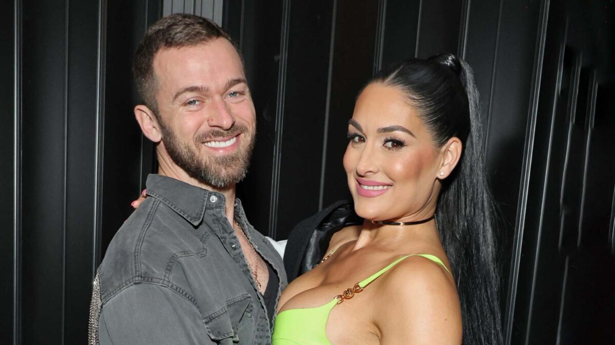 Artem Chigvintsev and Nikki Bella