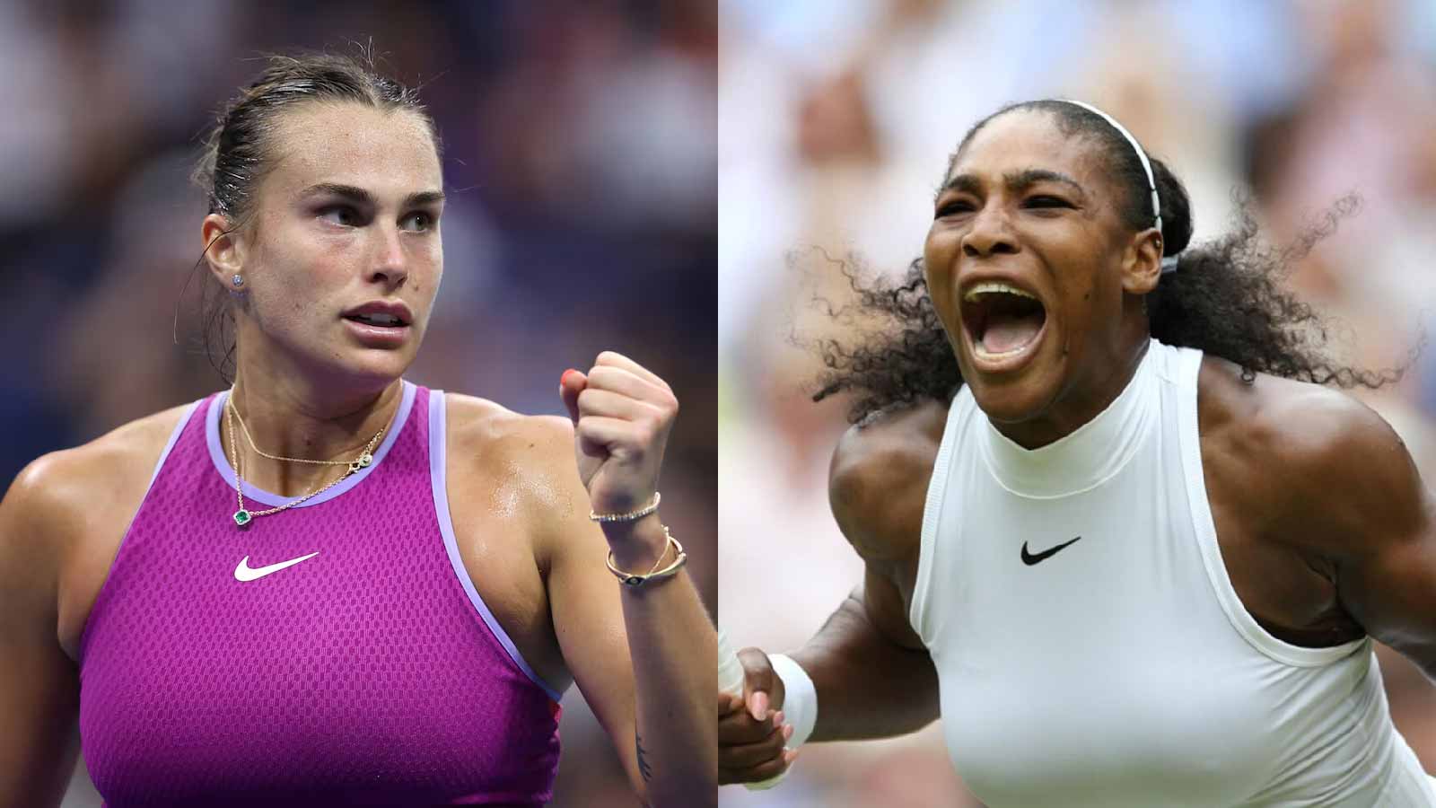 Aryna Sabalenka gets compared to Serena Williams for stepping up when needed after her US Open win