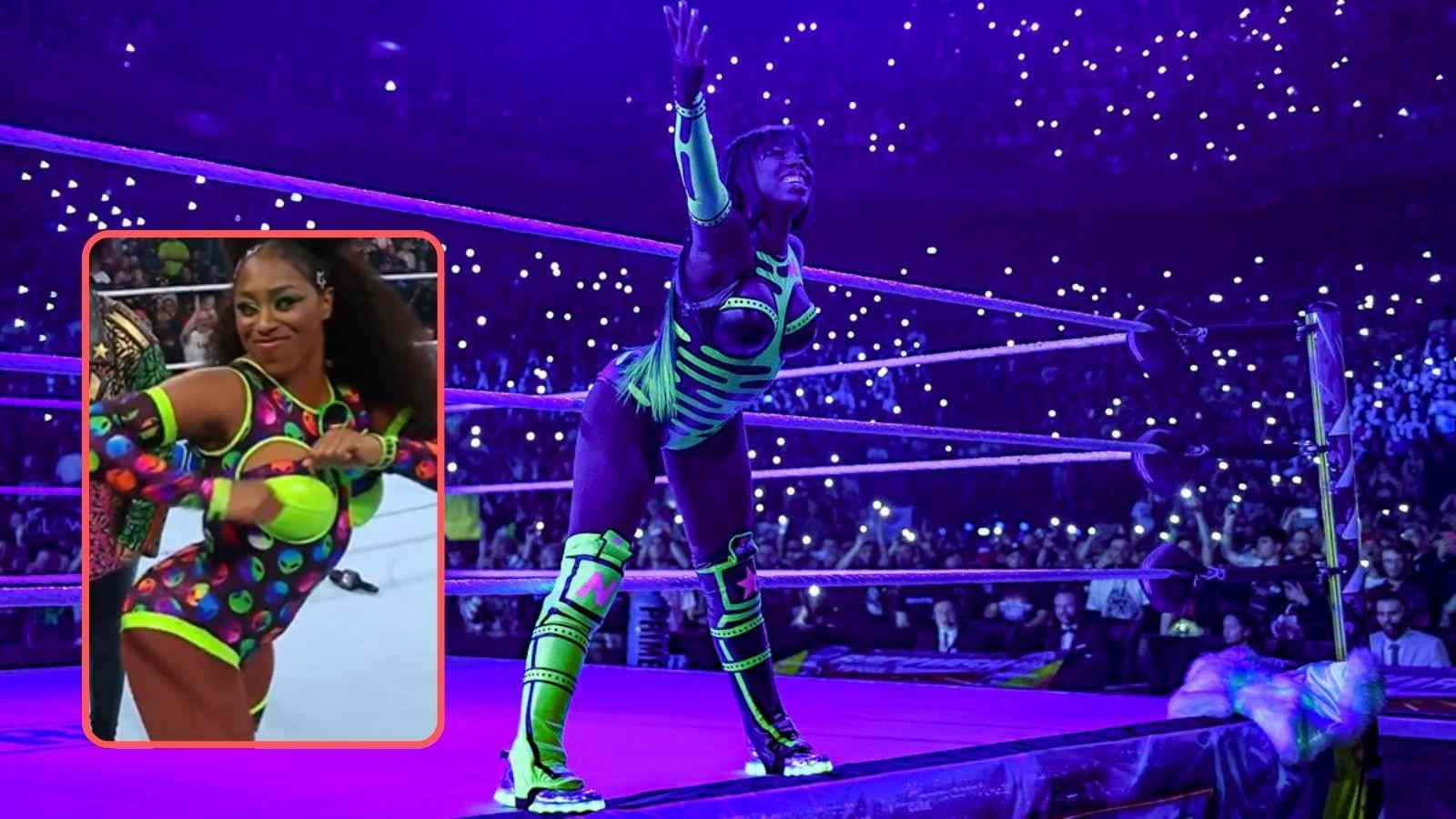 “You wouldn’t?!?!!!” Top WWE star breaks silence after fans caught her fighting the urge to SPANK Naomi twerking on SmackDown 