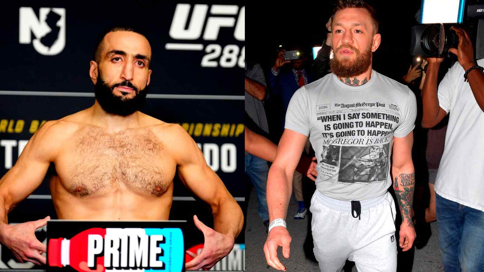 Fading Conor McGregor ‘looks like he’s on drugs’, per welterweight champion Belal Muhammad