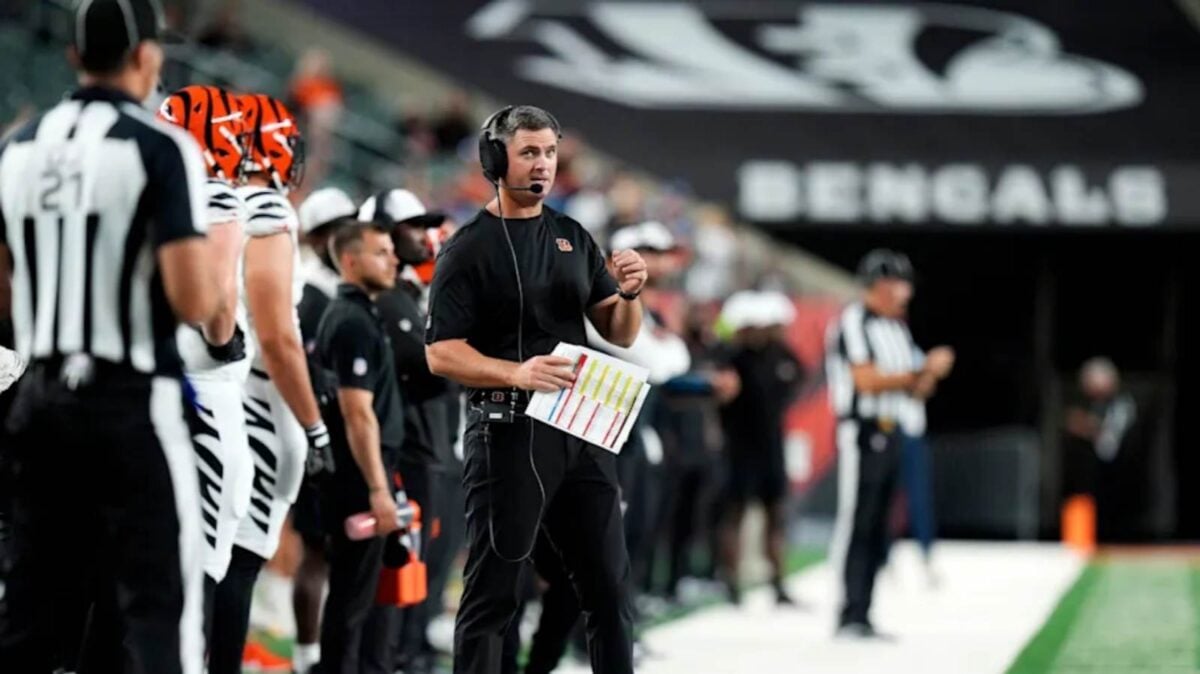 Bengals Head Coach Zac Taylor