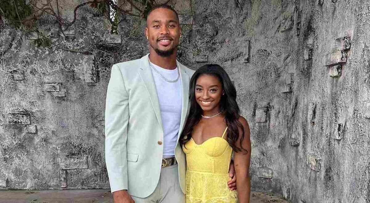 Simone Biles, Jonathan Owens