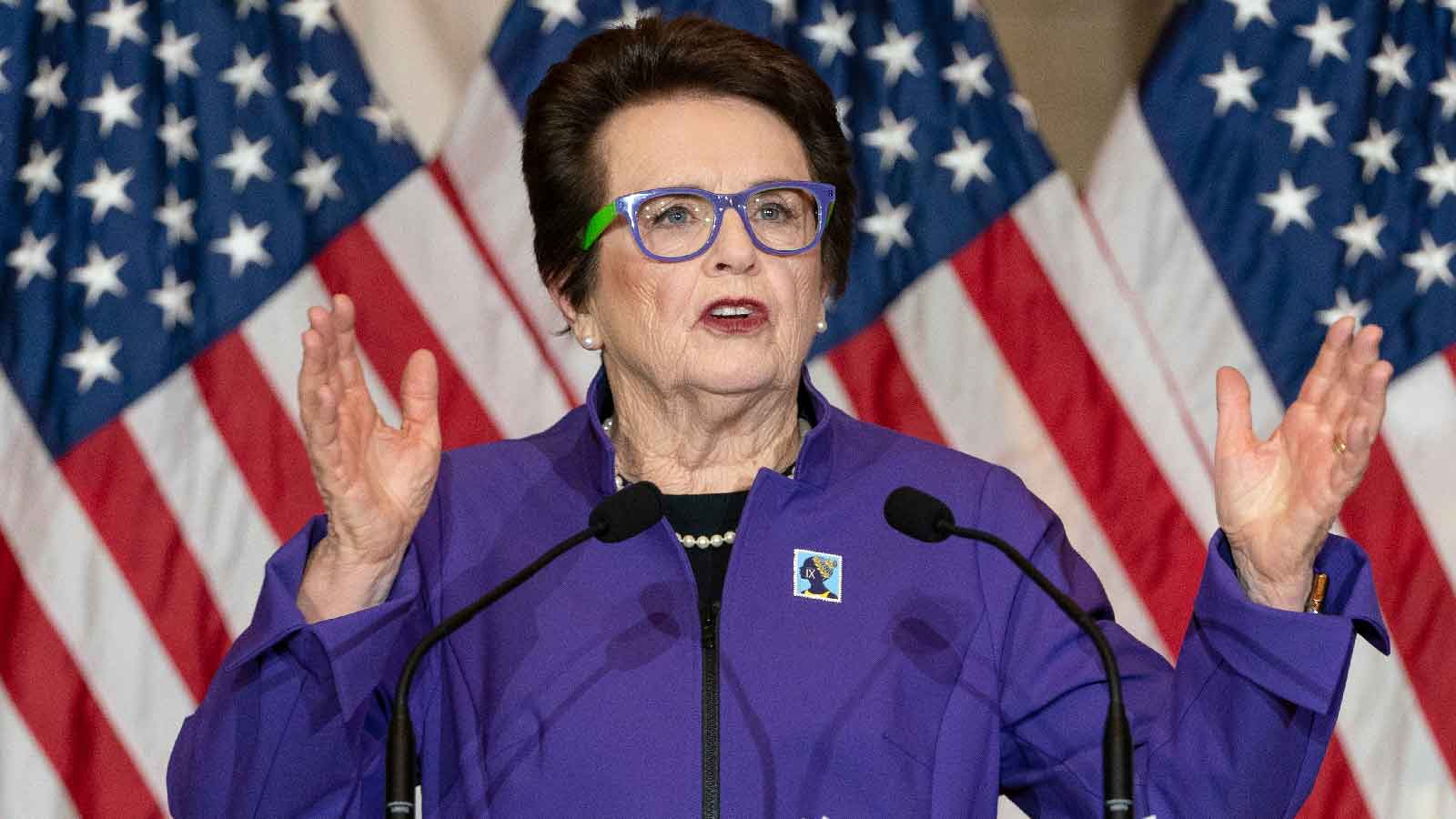 Billie Jean King to receive Congressional Gold Medal for her contributions to tennis and equality