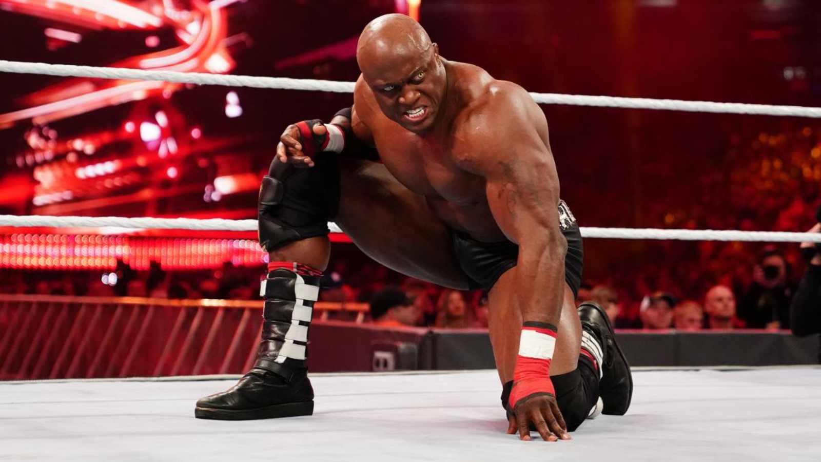 “He hit a dude hard,” Bobby Lashley reveals people within WWE were trying to get 7’3″ giant fired from the company