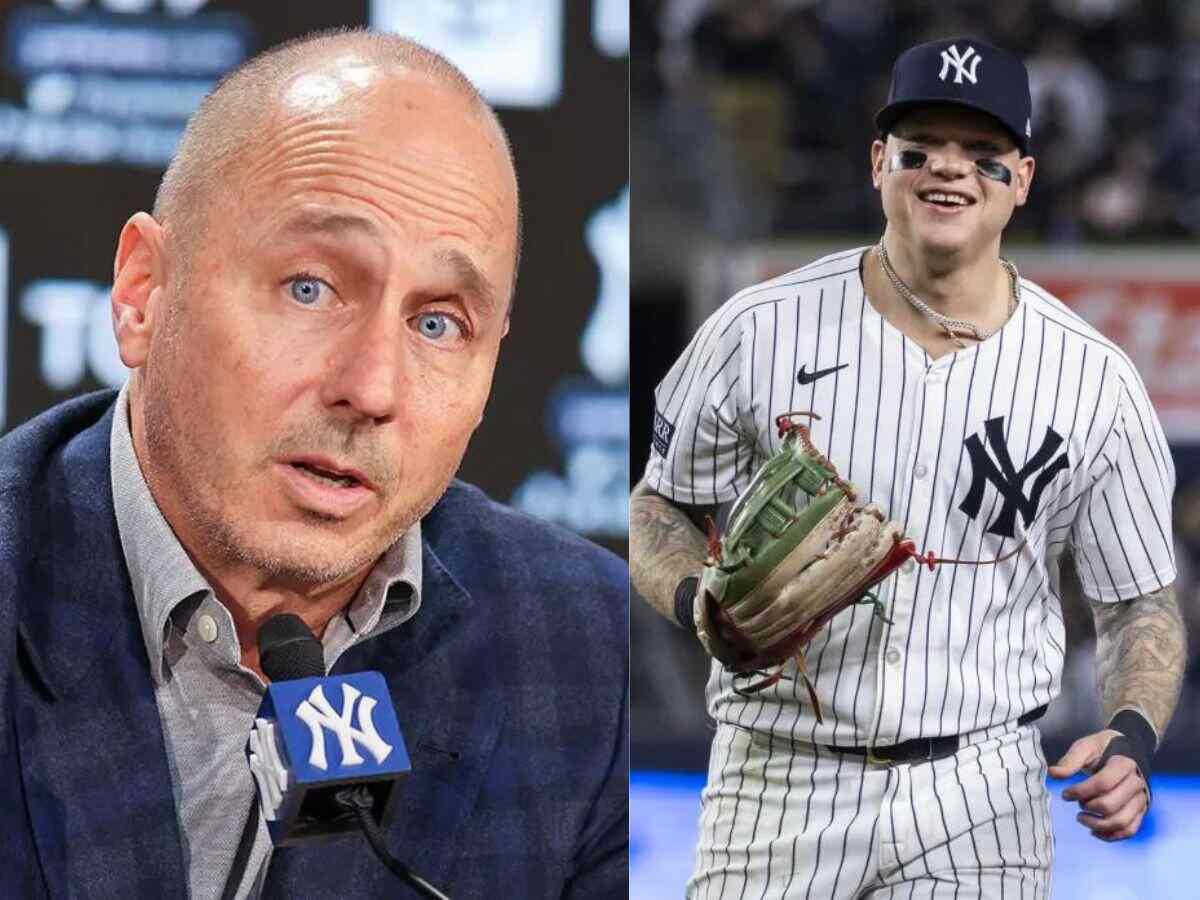 Brian Cashman and Alex Verdugo