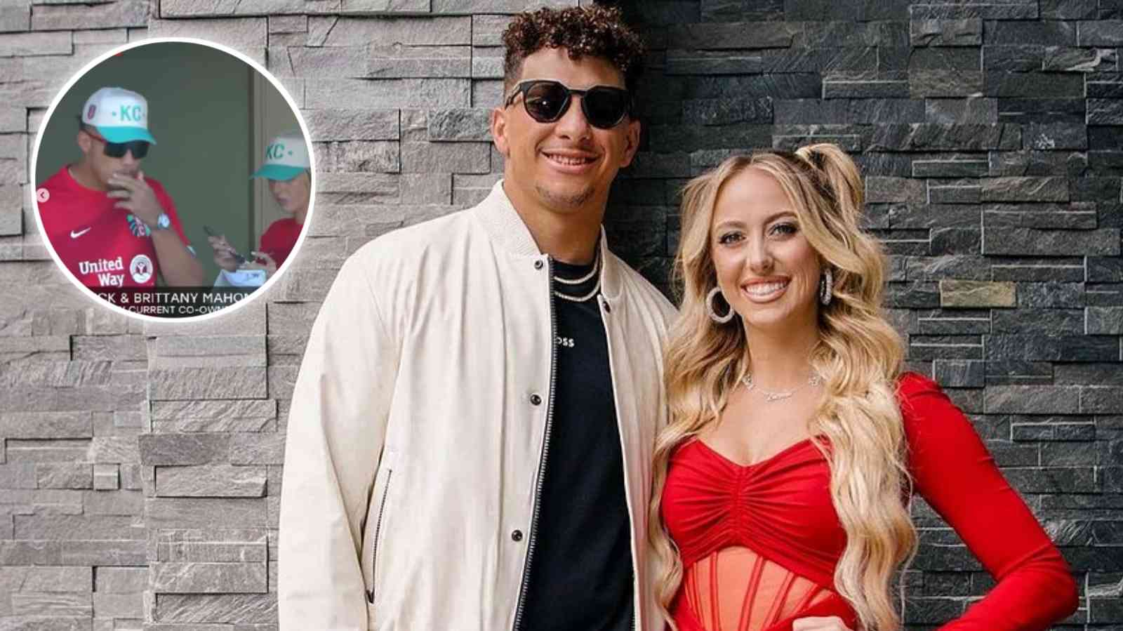 Brittany Mahomes, with husband Patrick, has a special ‘food’ message after Current’s win over Royals