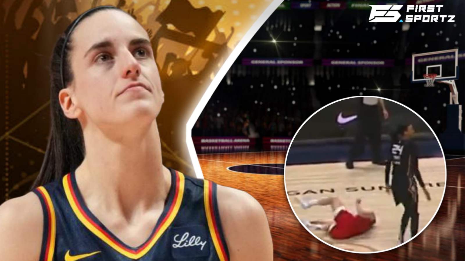 “She got a whole black eye” – Caitlin Clark doesn’t get controversial foul calls from WNBA refs in season-ending game; fans furious