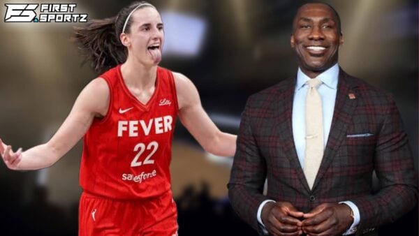 Caitlin Clark and Shannon Sharpe