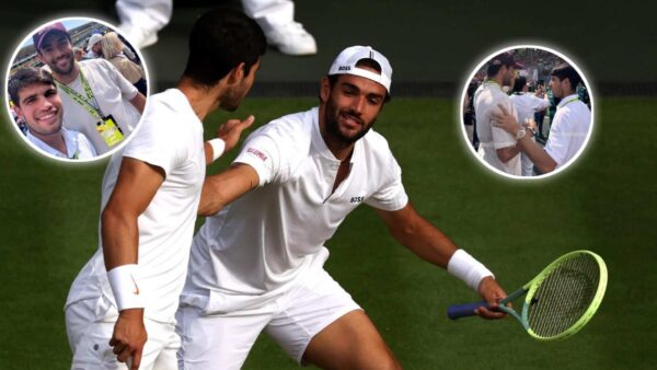 Carlos Alcaraz and Matteo Berrettini