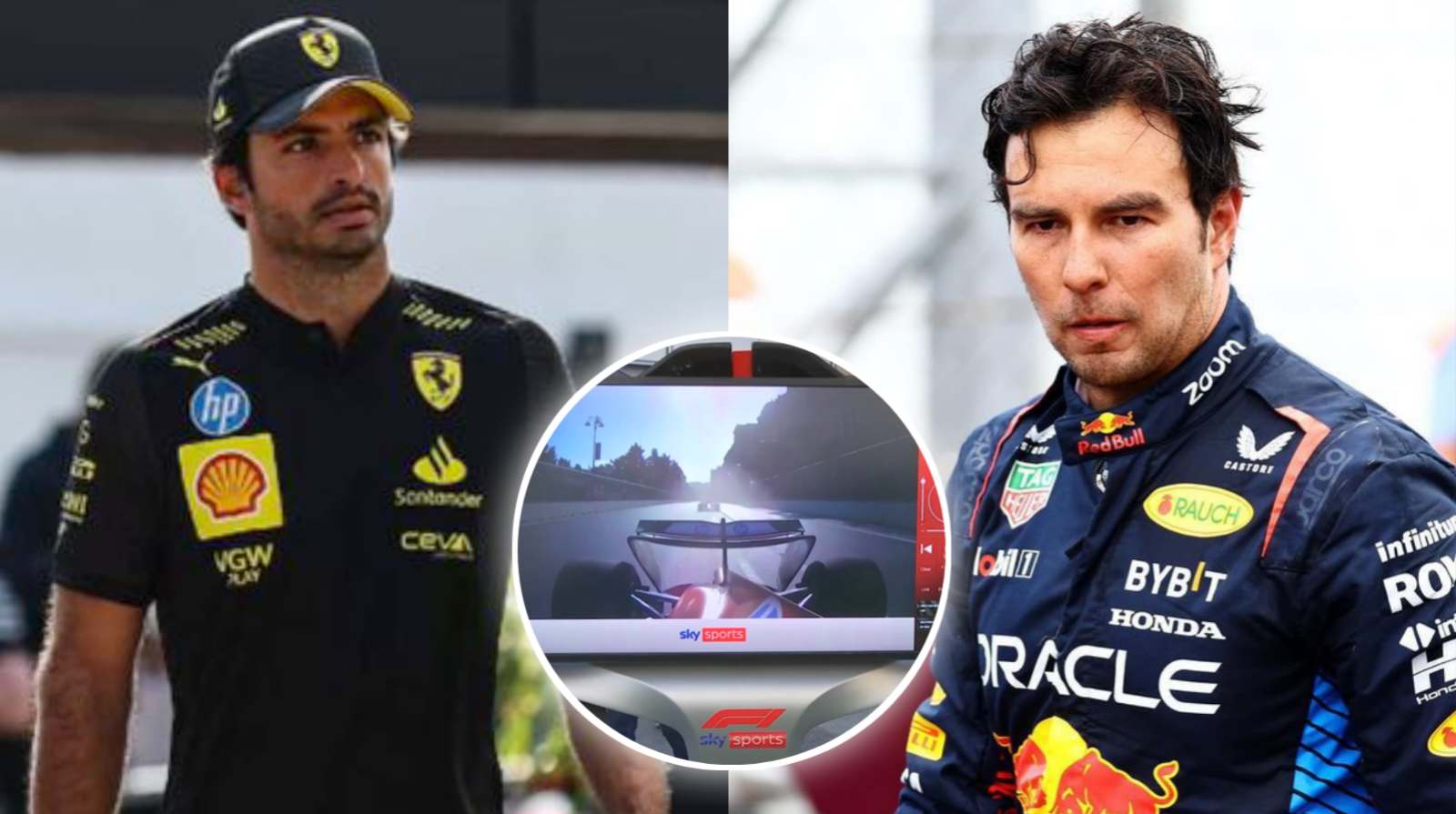 (Video) Ex-F1 driver wants Carlos Sainz to take the ‘BLAME’ for horrific Baku crash with Sergio Perez