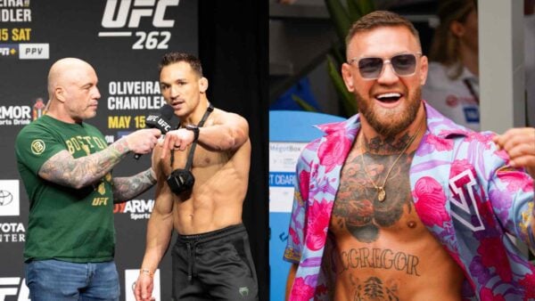 Michael Chandler has voiced doubts regarding Conor McGregor's possible comeback to the Octagon. (via Imago)