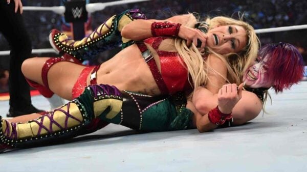 Charlotte Flair and Asuka