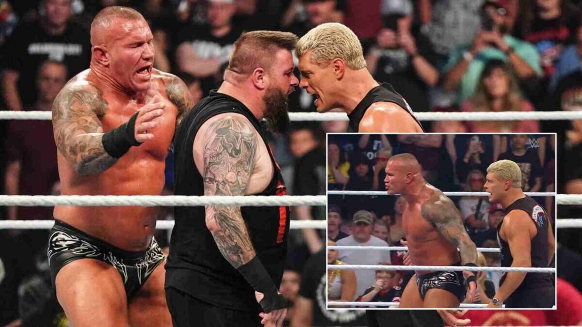 Randy Orton, Kevin Owens and Cody Rhodes