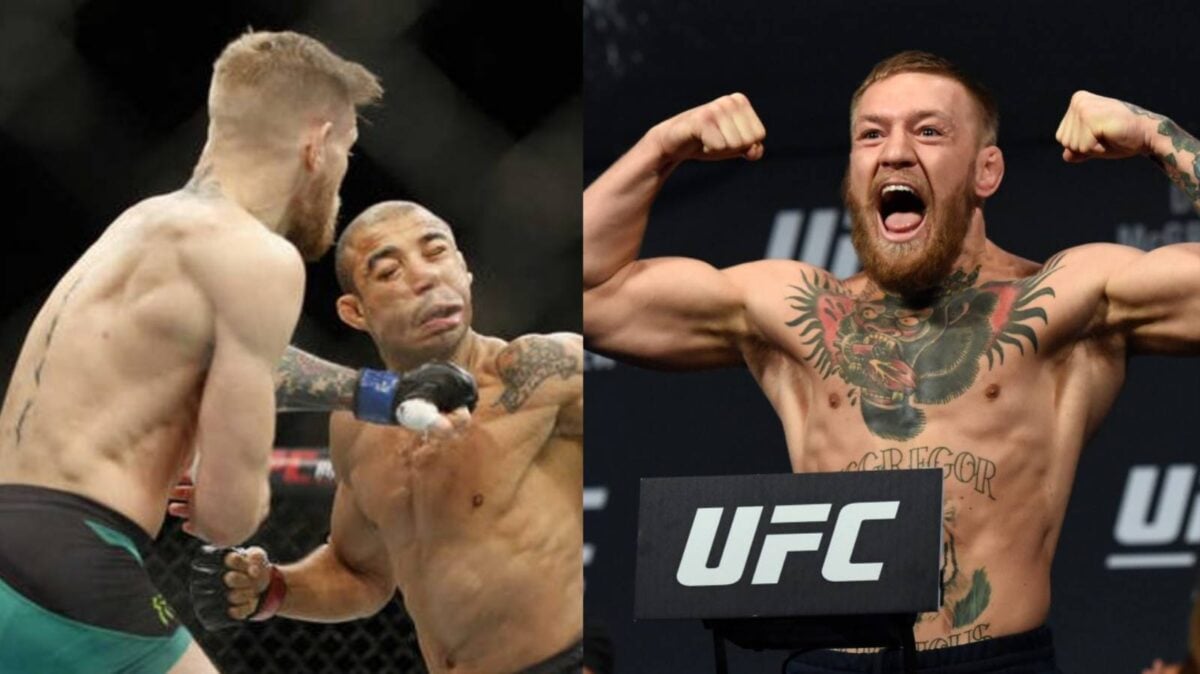 Conor McGregor vs. Jose Aldo in 2015