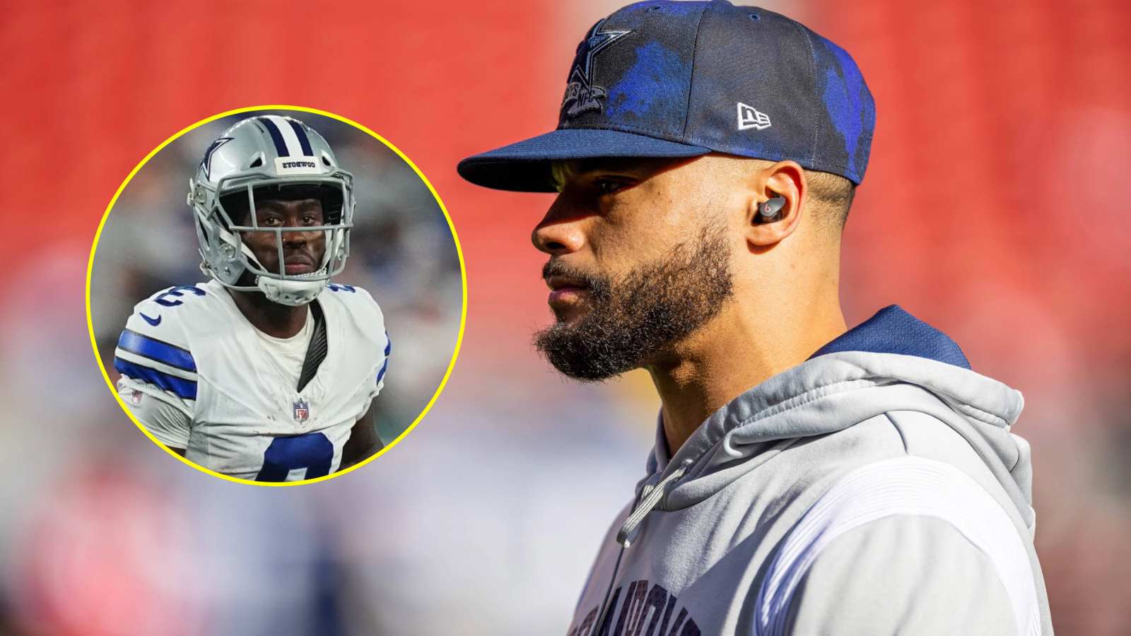 “It’s blasphemy!” ‘Unhappy’ Brandin Cooks comes in defense of Dak Prescott amid wide-spread criticism, claims ‘he can’t do it all by himself’