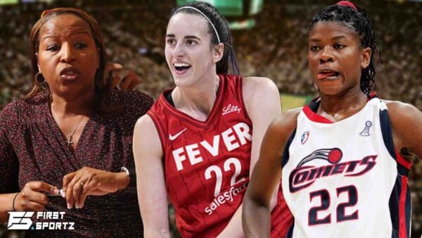 Cynthia Cooper, Caitlin Clark and Sheryl Swoopes