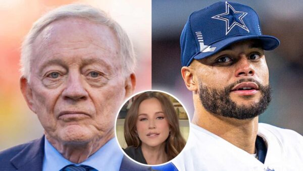 Dak Prescott, Kay Adams, Jerry Jonesjpg